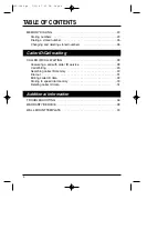 Preview for 4 page of Toshiba SG-1600 Owner'S Manual