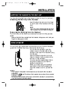 Предварительный просмотр 17 страницы Toshiba SG-1600 Owner'S Manual