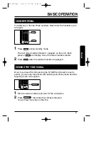 Предварительный просмотр 21 страницы Toshiba SG-1600 Owner'S Manual