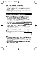 Предварительный просмотр 28 страницы Toshiba SG-1600 Owner'S Manual