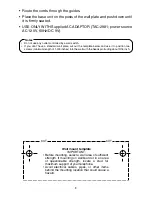 Preview for 9 page of Toshiba SG-1701 Owner'S Manual