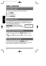 Предварительный просмотр 20 страницы Toshiba SG-1991 Owner'S Manual