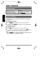 Предварительный просмотр 22 страницы Toshiba SG-1991 Owner'S Manual