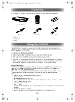 Preview for 2 page of Toshiba SHX10 Quick Start Manual