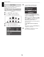 Предварительный просмотр 16 страницы Toshiba SL83* Digital Series Owner'S Manual