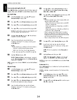 Предварительный просмотр 34 страницы Toshiba SL83* Digital Series Owner'S Manual