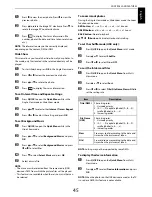 Предварительный просмотр 45 страницы Toshiba SL83* Digital Series Owner'S Manual