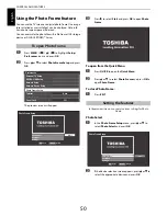 Предварительный просмотр 50 страницы Toshiba SL83* Digital Series Owner'S Manual