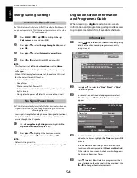 Предварительный просмотр 54 страницы Toshiba SL83* Digital Series Owner'S Manual