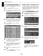 Предварительный просмотр 56 страницы Toshiba SL83* Digital Series Owner'S Manual