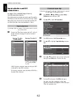 Предварительный просмотр 62 страницы Toshiba SL83* Digital Series Owner'S Manual