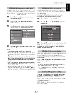 Предварительный просмотр 67 страницы Toshiba SL83* Digital Series Owner'S Manual