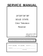 Toshiba Solid State Service Manual preview