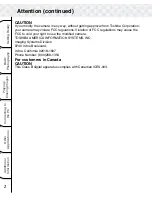 Preview for 3 page of Toshiba Sora PDR-T10 Instruction Manual