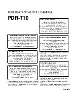 Preview for 59 page of Toshiba Sora PDR-T10 Instruction Manual