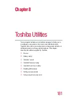 Предварительный просмотр 181 страницы Toshiba SpectraLink 6000 System User Manual