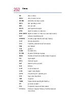 Предварительный просмотр 252 страницы Toshiba SpectraLink 6000 System User Manual