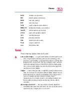 Предварительный просмотр 253 страницы Toshiba SpectraLink 6000 System User Manual