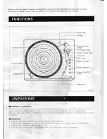 Preview for 2 page of Toshiba SR-255 Owner'S Manual