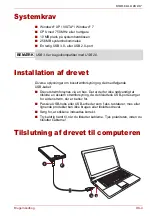 Предварительный просмотр 36 страницы Toshiba STOR.E ALU 2S User Manual