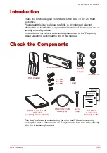 Предварительный просмотр 3 страницы Toshiba STOR.E ALU TV KIT 2.5" User Manual