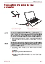 Предварительный просмотр 6 страницы Toshiba STOR.E ALU TV KIT 2.5" User Manual