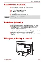 Предварительный просмотр 15 страницы Toshiba STOR.E ALU TV KIT 2.5" User Manual