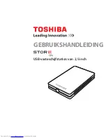 Предварительный просмотр 254 страницы Toshiba Stor E alu User Manual