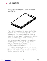 Предварительный просмотр 127 страницы Toshiba Stor.E Steel User Manual