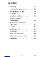 Предварительный просмотр 273 страницы Toshiba Stor.E Steel User Manual