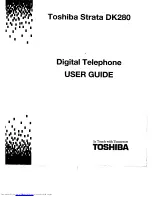 Toshiba Strata AirLink DK280 User Manual preview