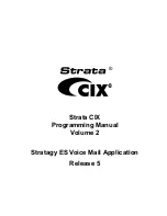 Toshiba STRATA CIX Programming Manual preview