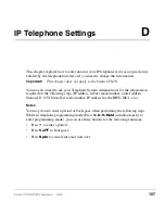 Предварительный просмотр 121 страницы Toshiba Strata CTX DKT3000 Series User Manual