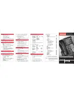 Toshiba STRATA CTX DKT3014-SDL Quick Reference Manual preview