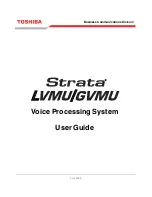 Preview for 2 page of Toshiba Strata GVMU User Manual