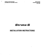 Предварительный просмотр 18 страницы Toshiba Strata S Installation And Maintenance Manual