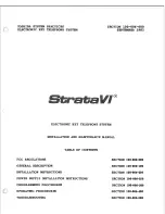 Preview for 3 page of Toshiba Strata VI Installation And Maintenance Manual