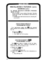 Preview for 37 page of Toshiba Strata VIe User Manual