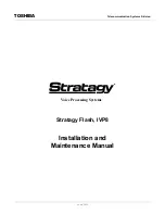 Toshiba Stratagy Flash Installation And Maintenance Manual предпросмотр