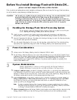 Preview for 7 page of Toshiba Stratagy Flash Installation Manual