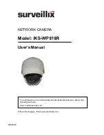 Preview for 1 page of Toshiba Surveillix IKS-WP816R User Manual