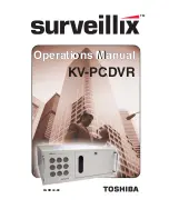 Toshiba surveillix KV-PCDVR Operation Manual preview