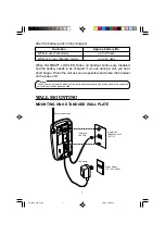 Preview for 8 page of Toshiba SX-2001 Owner'S Manual