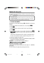 Preview for 15 page of Toshiba SX-2001 Owner'S Manual