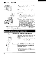 Preview for 16 page of Toshiba SX-2258BK Owner'S Manual