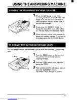 Preview for 35 page of Toshiba SX-2908 BK Owner'S Manual