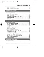 Preview for 5 page of Toshiba SX-2981 Owner'S Manual