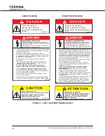 Preview for 14 page of Toshiba T-Series T1000 Installation And Operation Manual