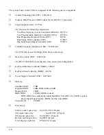 Preview for 8 page of Toshiba T-Series T2000 Maintenance Manual