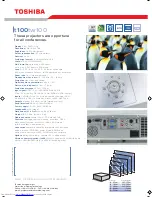 Preview for 2 page of Toshiba t100 Specifications